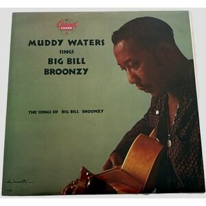 Muddy Waters Sings Big Bill Broonzy Vinyl LP 1986 Chess Masters Folk Blues